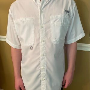Mens Columbia PFG fishing shirt size S
